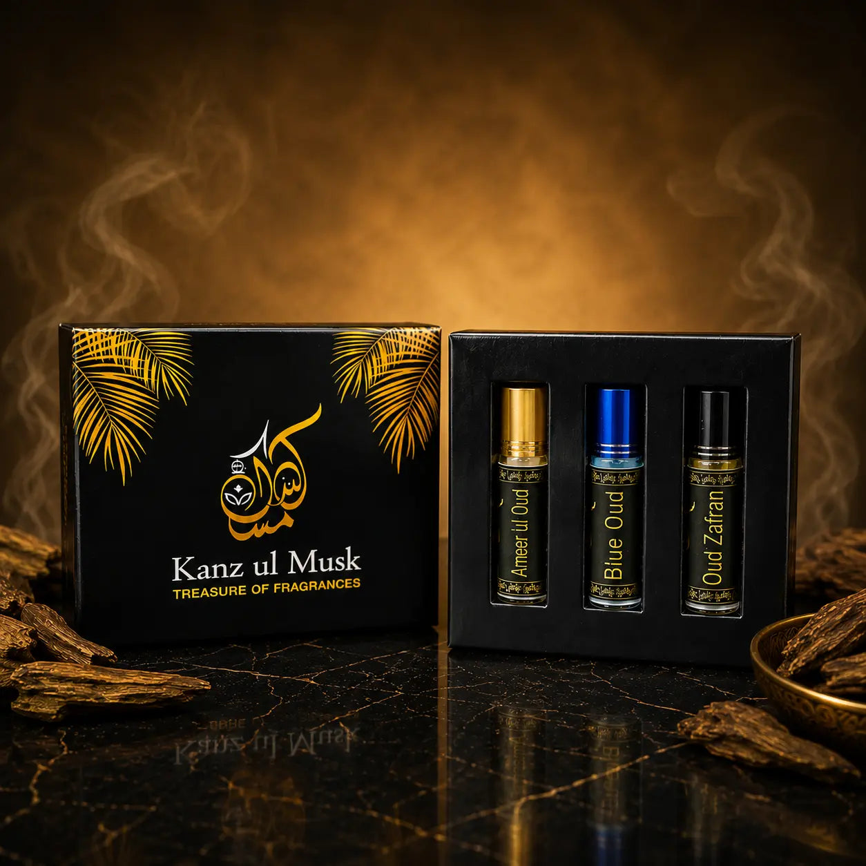 Oud Bundle - Pack of 3 Attars (6ml each)