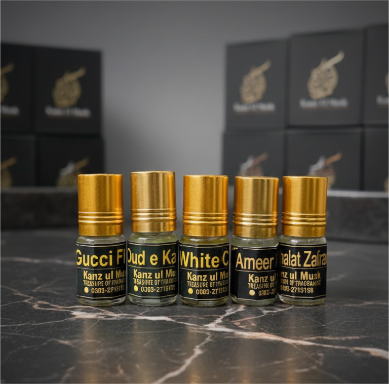 Pack of 5 Attars of your choice (2ml each)