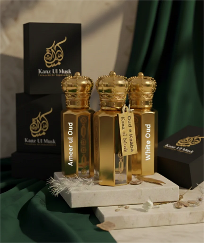 Pack of 3 Attars of your choice (12ml each)